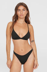Seaside Tri Bikini Top Black Out