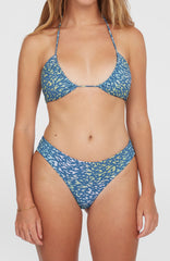 Maoi Bikini Bottoms Yellow Animal Blur