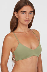 Huntington Bralette Bikini Top Avery Fern