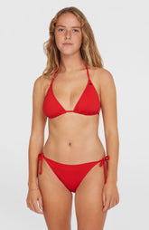Essentials Capri Bondey Bikini Set Red Coat
