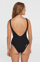 Essentials Script Swimsuit Black Out