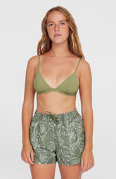 Essentials Print 12'' Swim Shorts Green Textured Jungle