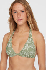 Essentials Marga Cruz Bikini Set Green Textured Jungle