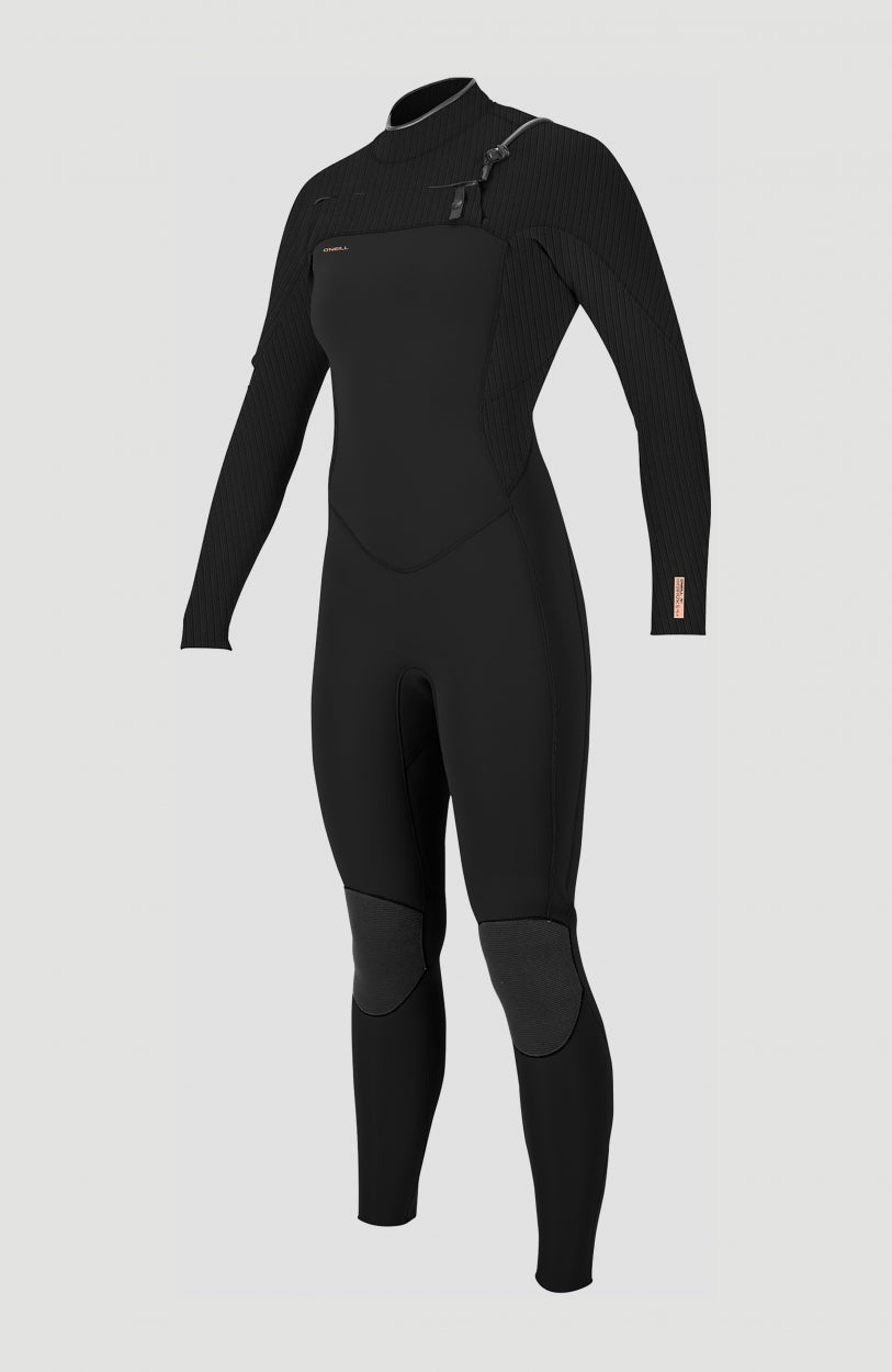 O'Neill Hyperfreak 5/4mm Chest Zip Full Wetsuit Women – O'Neill BLACK/BLACK