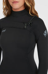 Epic 3/2 Chest Zip Full Wetsuit A05 BLK/BLK/BLK