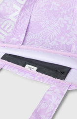 Coastal Print Tote Bag Purple Island Sky