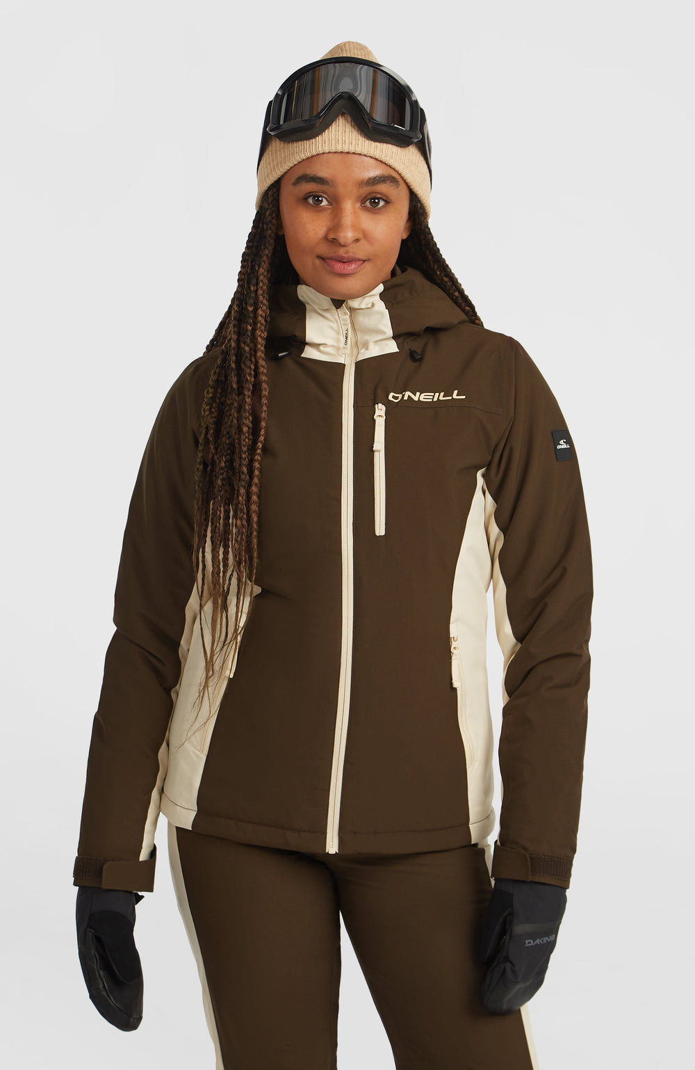 FWC'Cruz Duo Snow Jacket Coffee Bean Colour Block