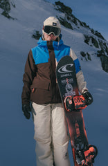 FWC'Peak Pro Snow Jacket Blue Poppy Colour Block