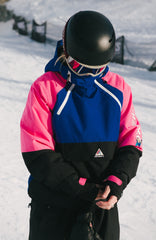 FWC'Play Asymmetric Snow Jacket Active Blue Colour Block