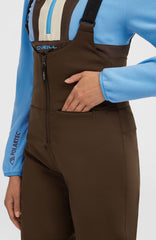 FWC'Cruz Softshell Suspender Snow Pants Coffee Bean