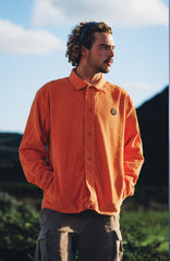 Cord Coach Jacket Cinnamon Stick