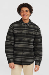 Must-Have Fleece-Lined Shirt Black Bavaro