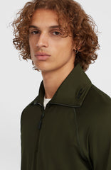 Clime Half-Zip Fleece Forest Night