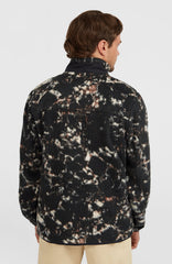 Must-Have High-Pile Full-Zip Fleece Black/Beige Quarry