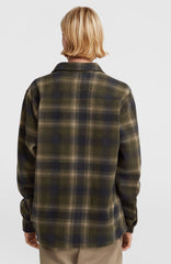 Superfleece Shirt Green Check Small