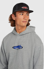 Essentials 90s Logo Hoodie Silver Melee