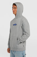 Essentials 90s Logo Hoodie Silver Melee