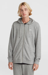 O'Neill Small Logo Full-Zip Hoodie Silver Melee