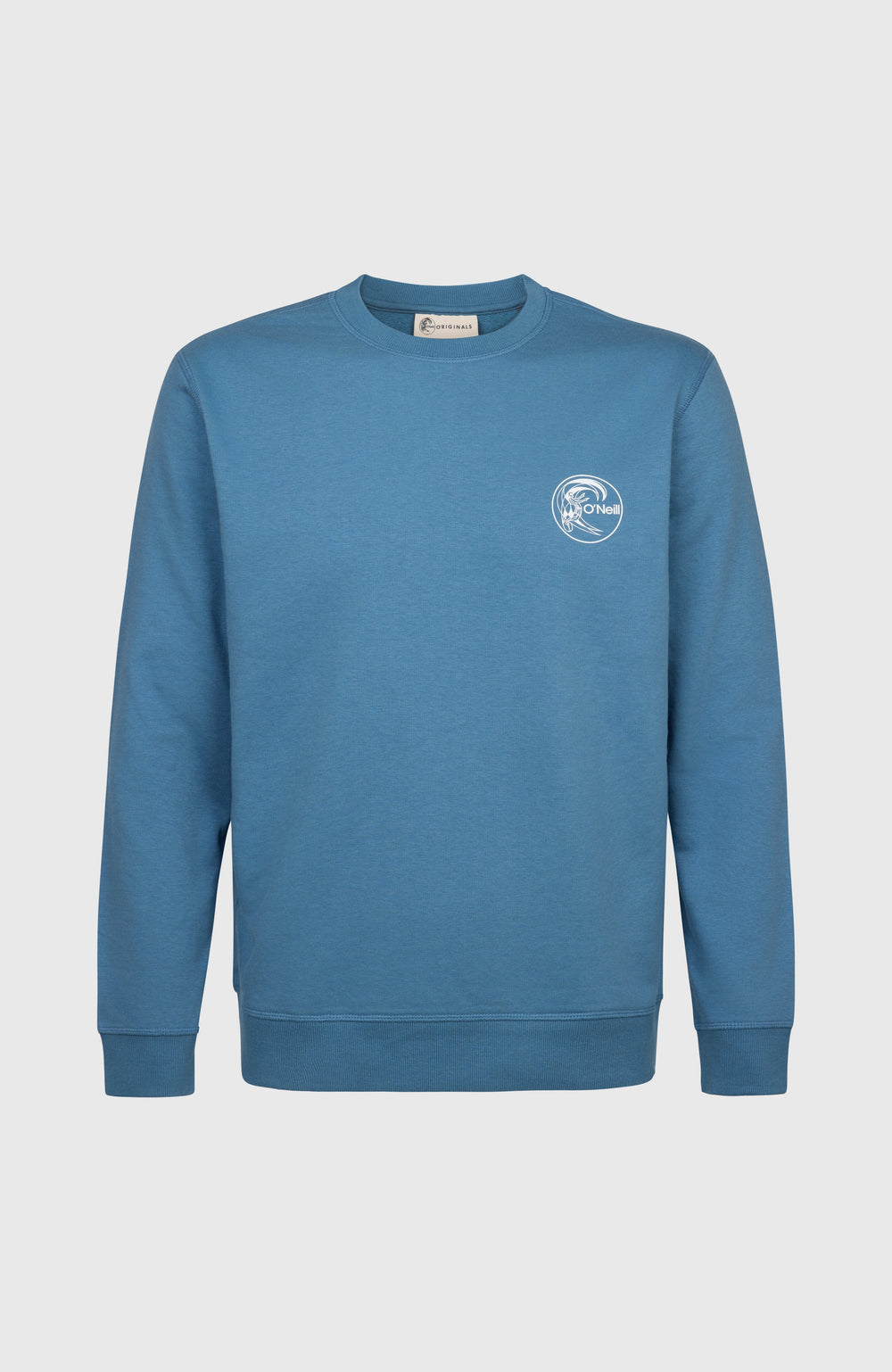 O'Riginals Chest Print Crew Copen Blue