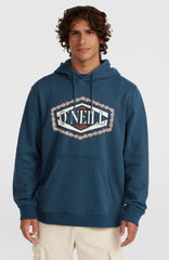 O'Neill Front Print Hoodie Alma Steel