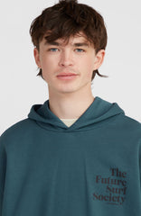 Future Surf Society Hoodie Alma Steel