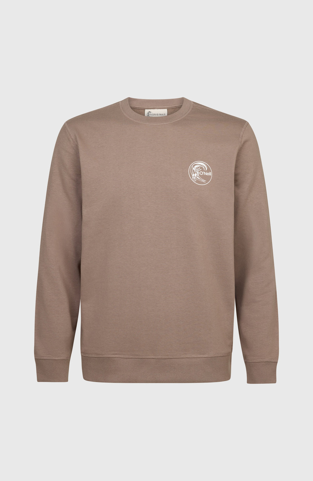 O'Riginals Chest Print Crew Pure Cashmere