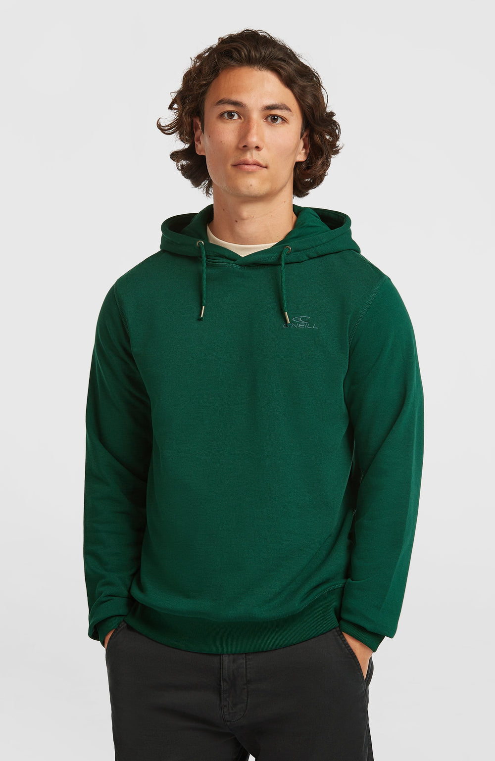Small Logo Hoodie Emerald Envy
