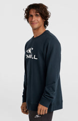 O'Neill Logo Crew Sweatshirt Ink Blue