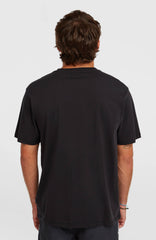 Photo Front Print T-Shirt Black Out