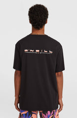 O’Neill Retro Back Print T-Shirt Black Out