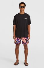 O’Neill Retro Back Print T-Shirt Black Out