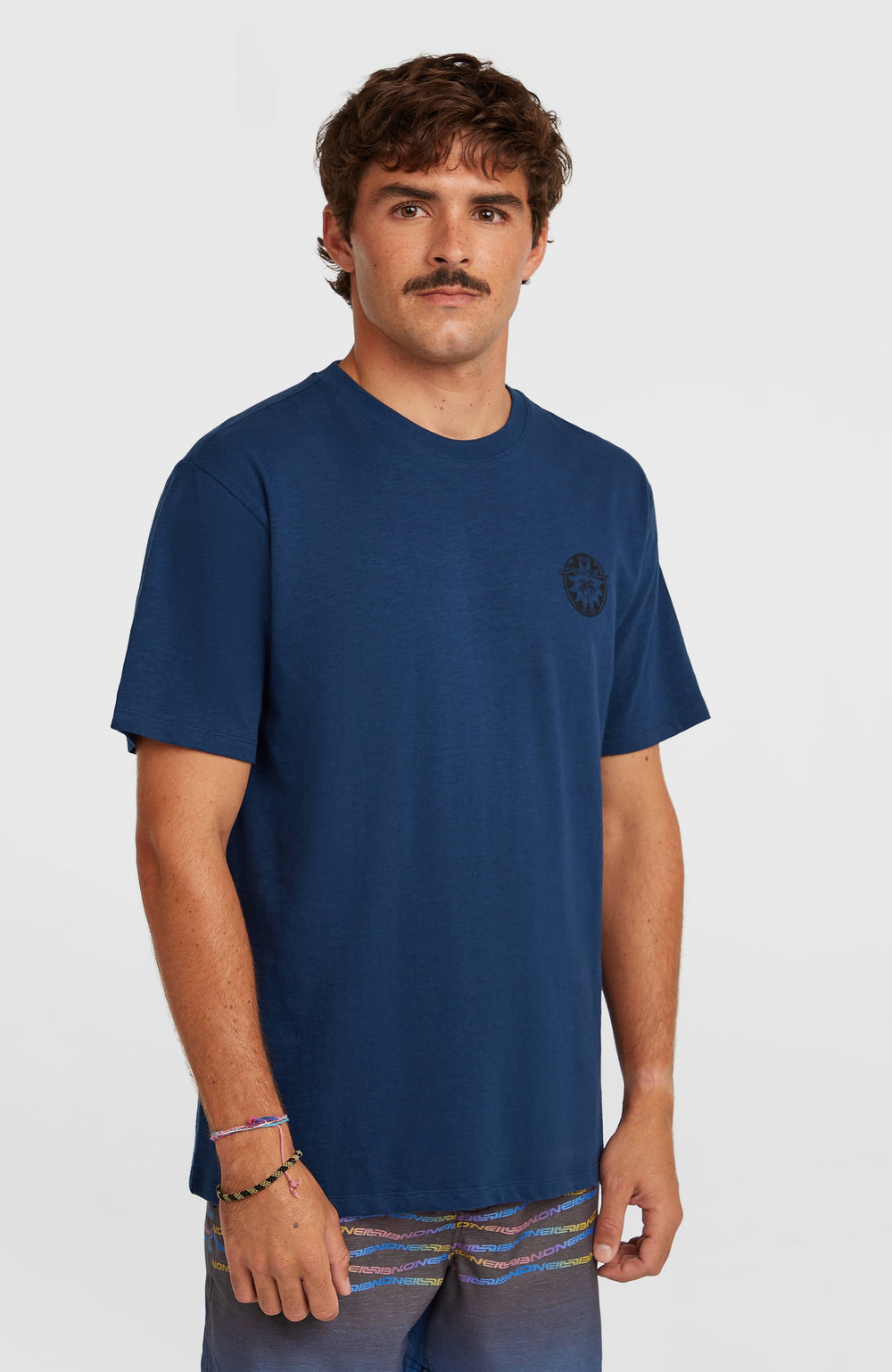 O’Neill Slub Back Print T-Shirt English Evening