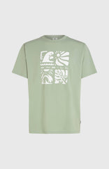O’Neill Melange Front Print T-Shirt Marble Arch