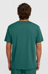 Melange Chest Print T-Shirt Botanical Heat