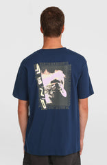 O'Neill Photo Back Print T-shirt English Evening