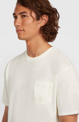 O'Neill Slub Chest Pocket T-Shirt Snow White
