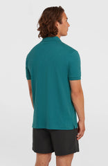 Slub Polo Botanical Heat
