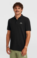 Slub Polo Black Out