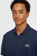 Slub Polo Ink Blue