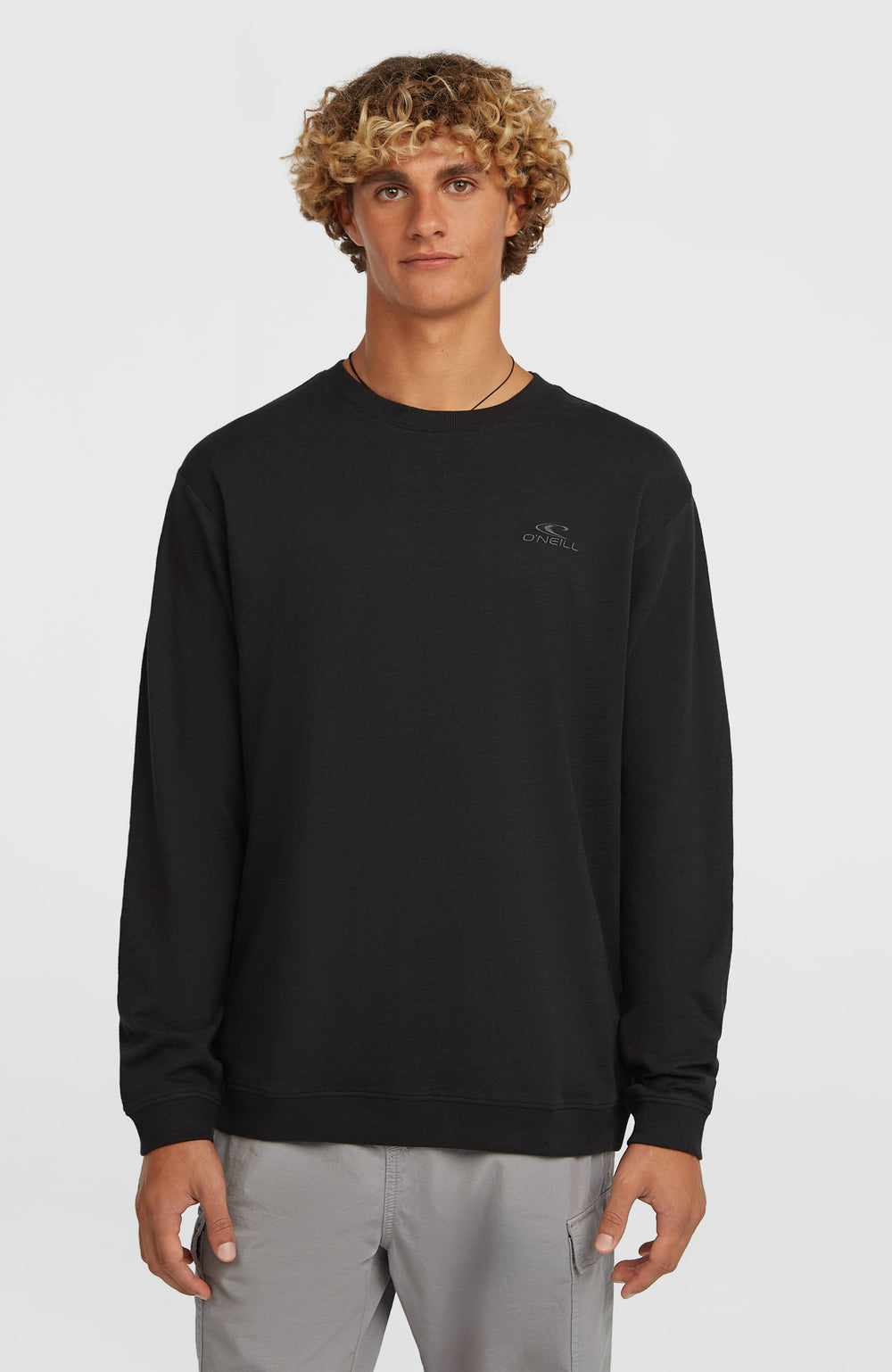 O'Neill Slub Long-Sleeve T-Shirt Black Out