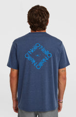 O'Neill Hybrid Polygiene Back-Print T-Shirt English Evening