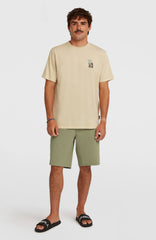 O'Neill Hybrid Polygiene Graphic T-Shirt Cocoa Sand