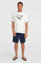 O'Neill Hybrid UPF 50+ Polygiene Graphic T-Shirt Snow White