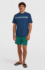 O'Riginals Front-Stripe T-Shirt English Evening