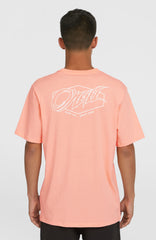 Box Logo T-Shirt Coral Pop