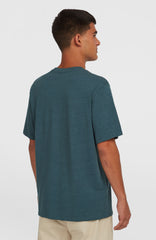 Slub Chest Pocket T-Shirt Alma Steel
