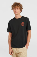 Chest-Print T-Shirt Black Out
