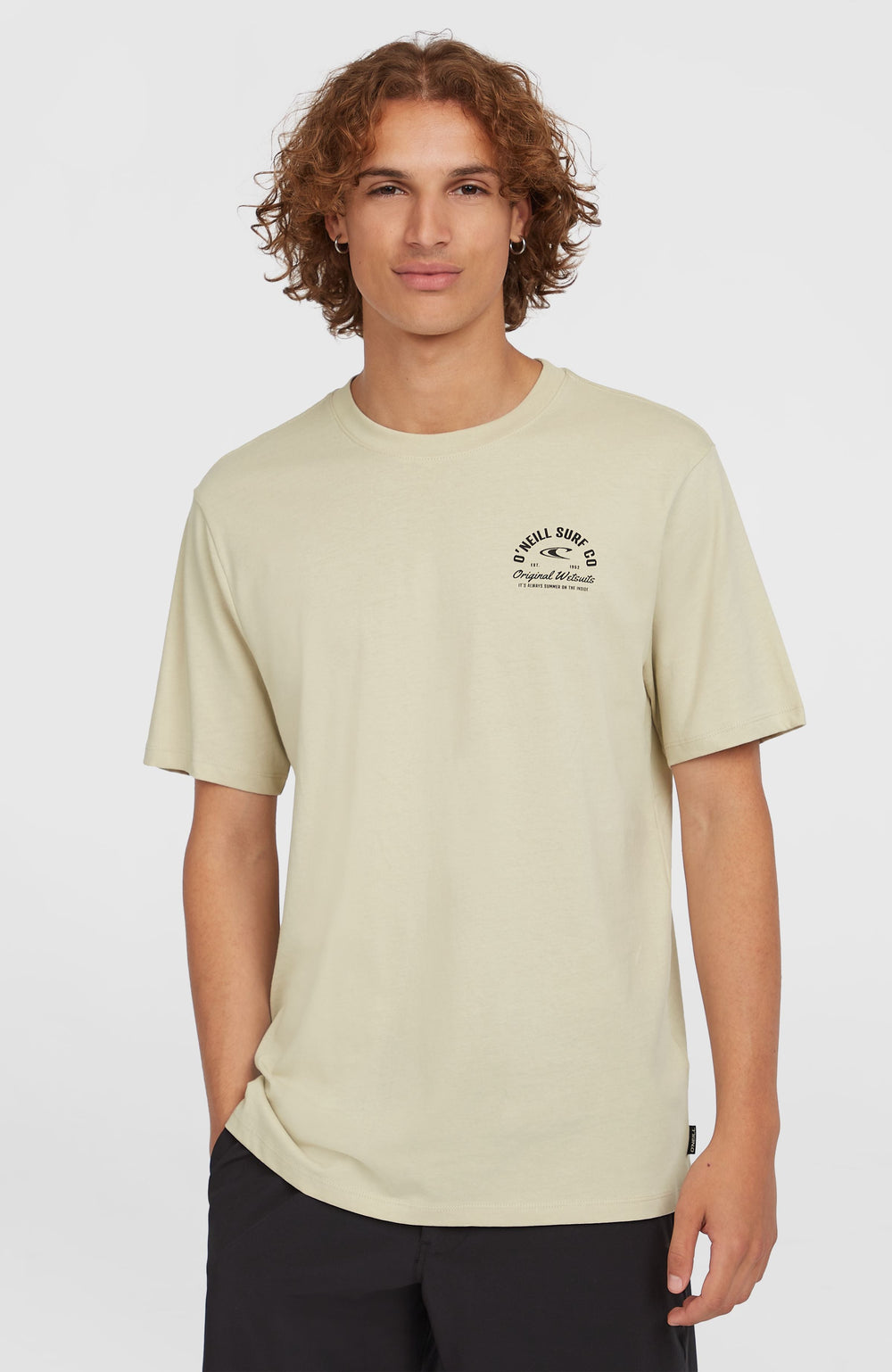 Surf Co T-Shirt Light Khaki