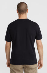 Ikat Stripe T-Shirt Black Out