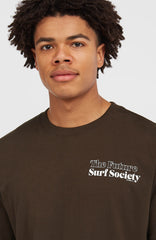 Future Surf Society T-Shirt Coffee Bean